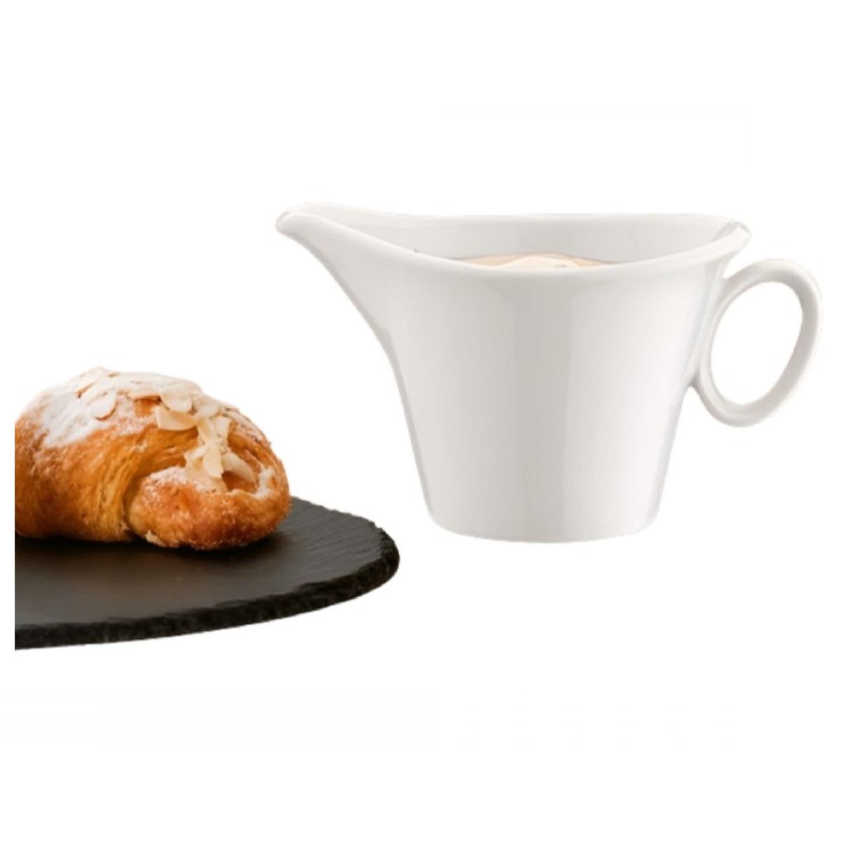 IMAHE - Set De 2 CREMERO PORCELANA 270 cc LINEA OVAL IMAHE