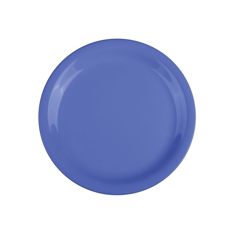 IMAHE - Set De 4 PLATO MELAMINA AZUL 18 CM IMAHE