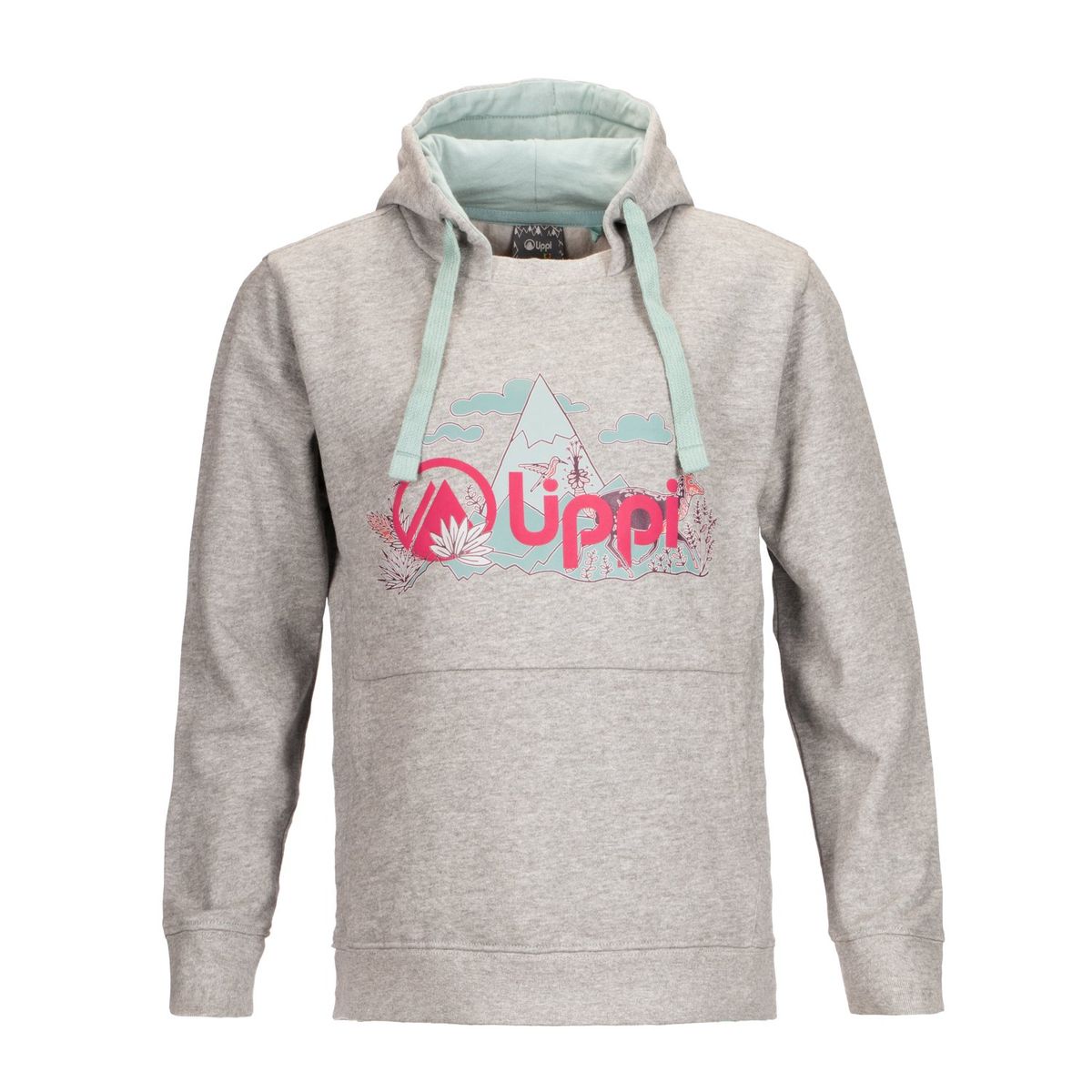 LIPPI - Poleron Niña Insigne Hoody Sweatshirt Melange Gris Lippi