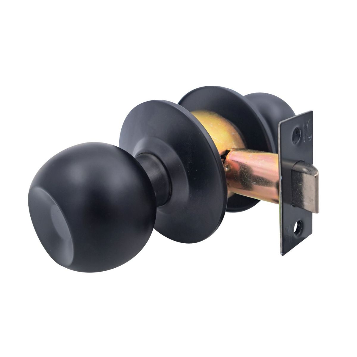 POLI - Cerradura Cilíndrica POLI Sfera Libre Paso Negro