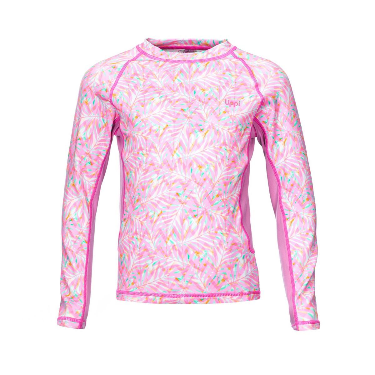 LIPPI - Traje de Baño Niña Sun Pro Long Sleeve T-Shirt Print Rosado Lippi