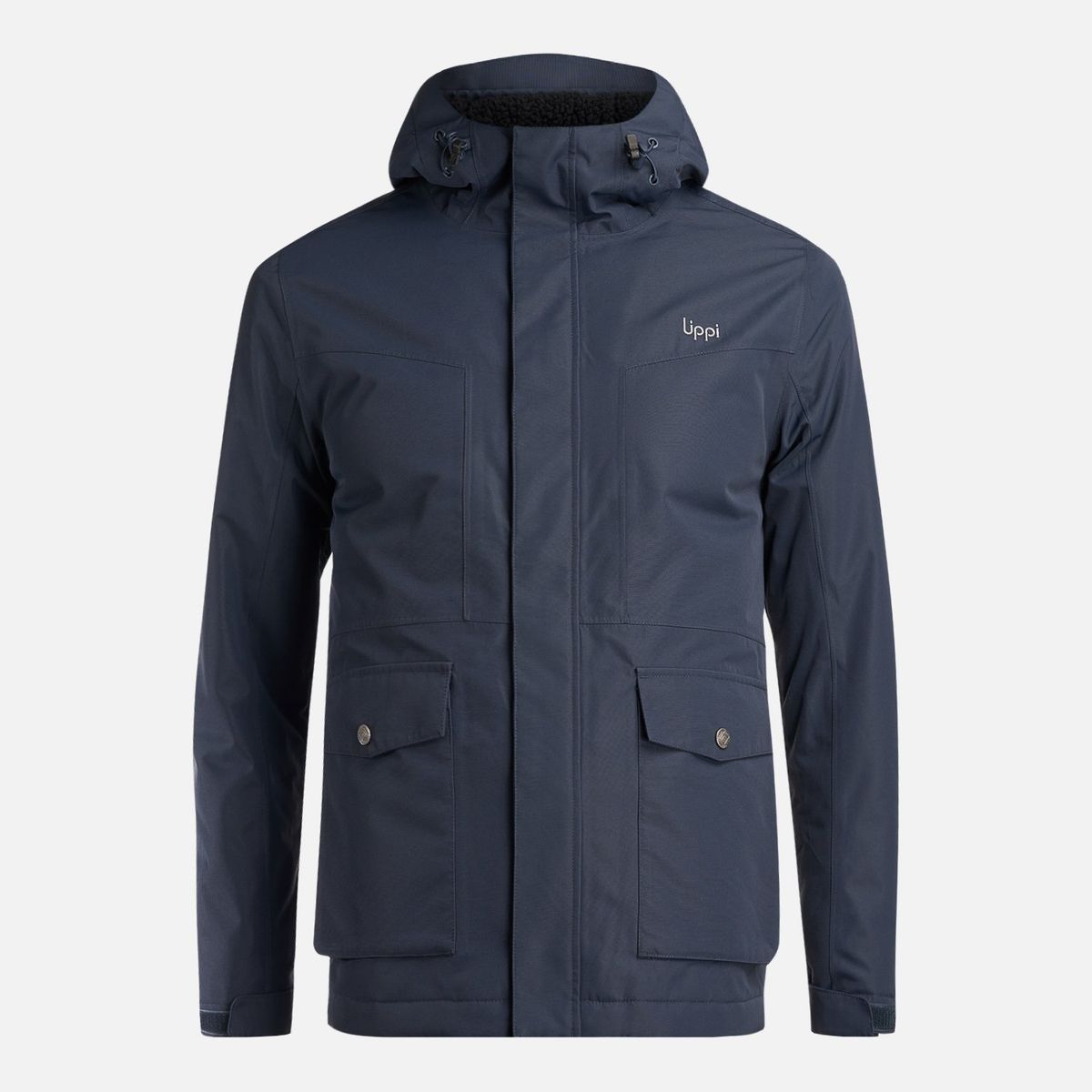 LIPPI - Chaqueta Teen Boy Roble B-Dry Hoody Jacket Azul Marino Lippi