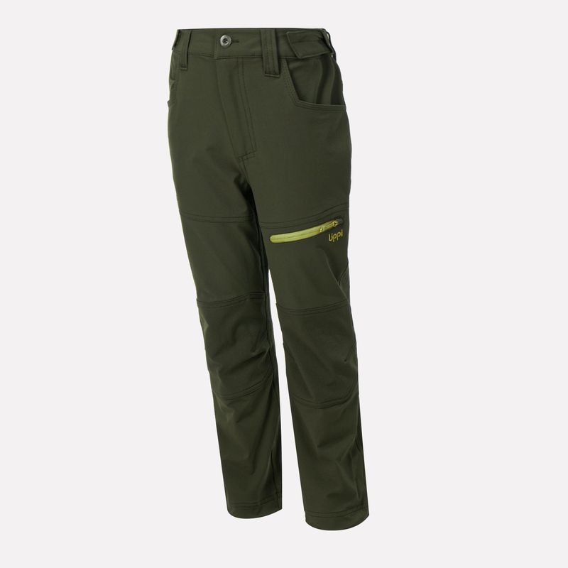 LIPPI - Pantalon Niño Dinamic Softshell Pants Verde Musgo Lippi