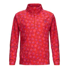 LIPPI - Poleron Niña Saltamontes Nano-F 14 Zip Print Rojo