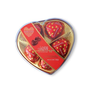 Imagen 2 del producto Bombones de Chocolate en Corazón Hearts For You 55g