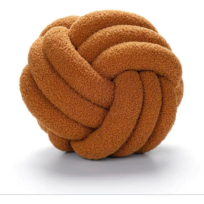 GENERICO - Cojin Decorativo Modelo Nudo Acolchado - Cafe