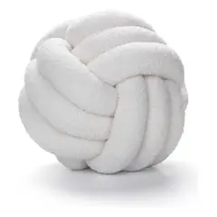 GENERICO - Cojin Decorativo Modelo Nudo Acolchado - Blanco
