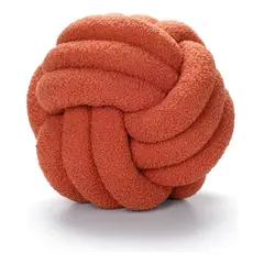 GENERICO - Cojin Decorativo Modelo Nudo Acolchado - Naranja
