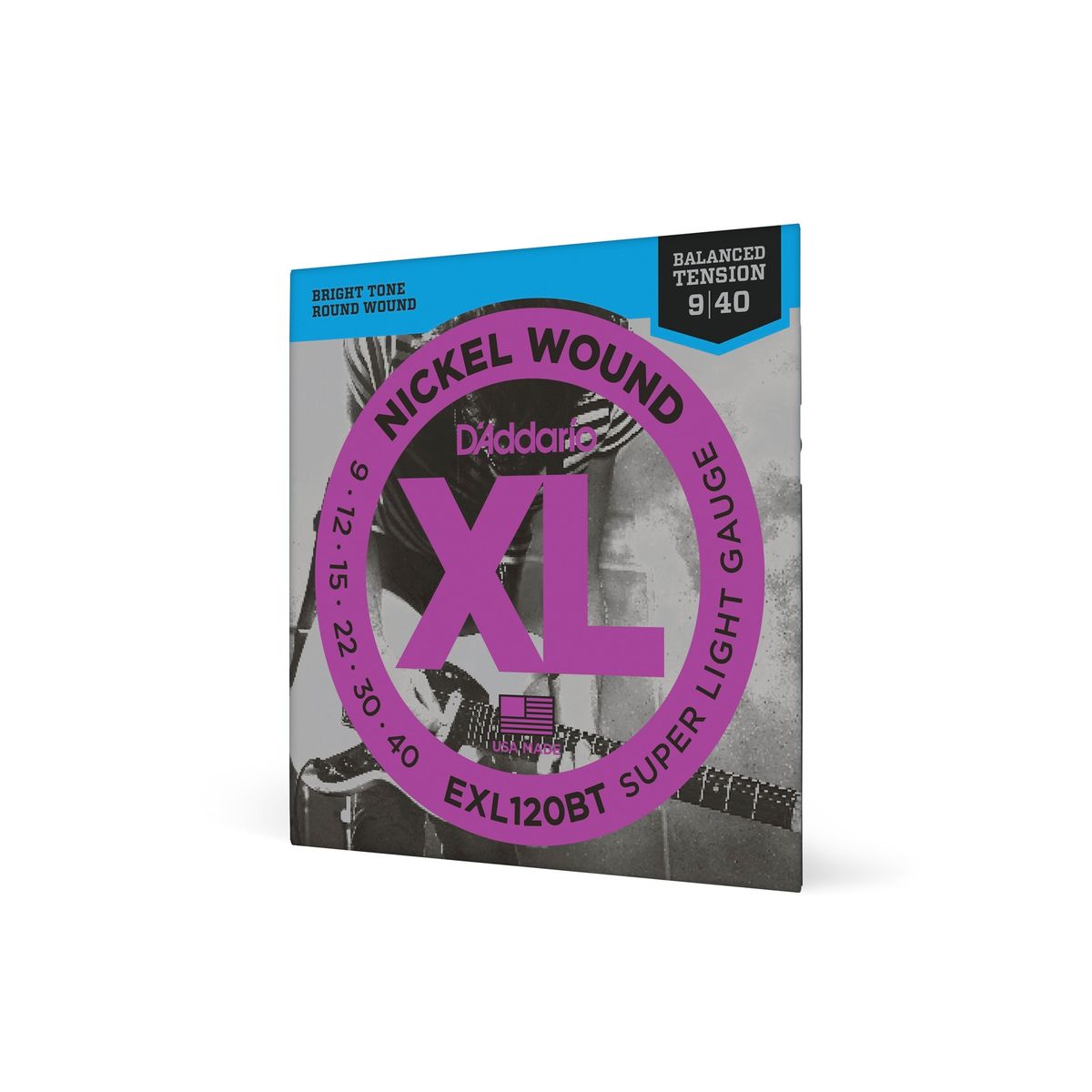 DADDARIO - Set Cuerdas Guitarra Eléctrica 09-40 EXL120BT Daddario