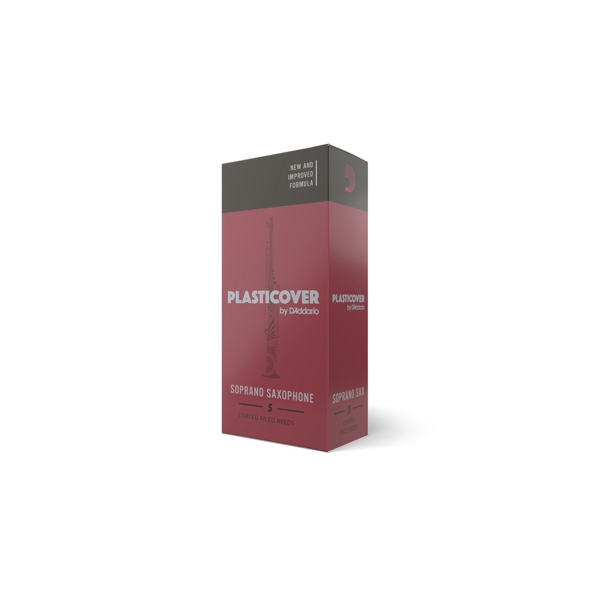 DADDARIO - Cañas Saxo Soprano 2.5 Plasticover pack 5 RRP05SSX250 Daddario