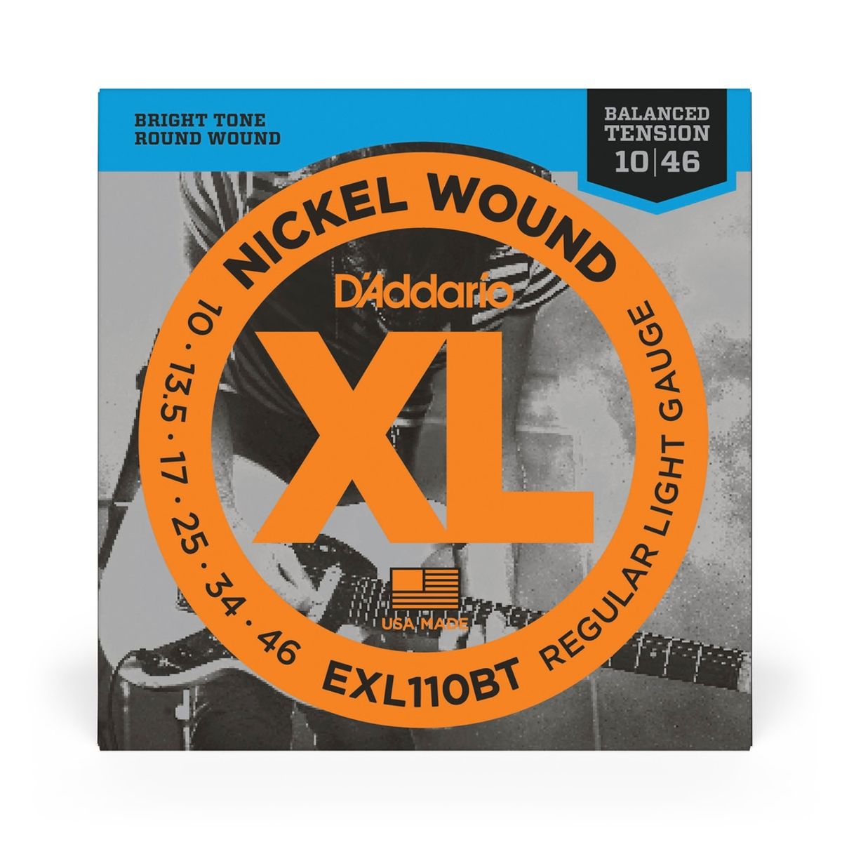 DADDARIO - Set Cuerdas Guitarra Eléctrica 10-46 EXL110BT Daddario
