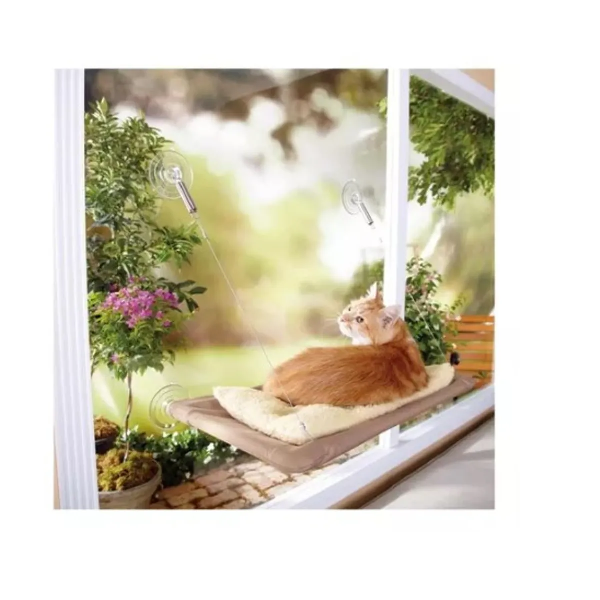 GENERICO - Hamaca Para Gatos Cama Colgante Ventana Hamaca Cama De Gato