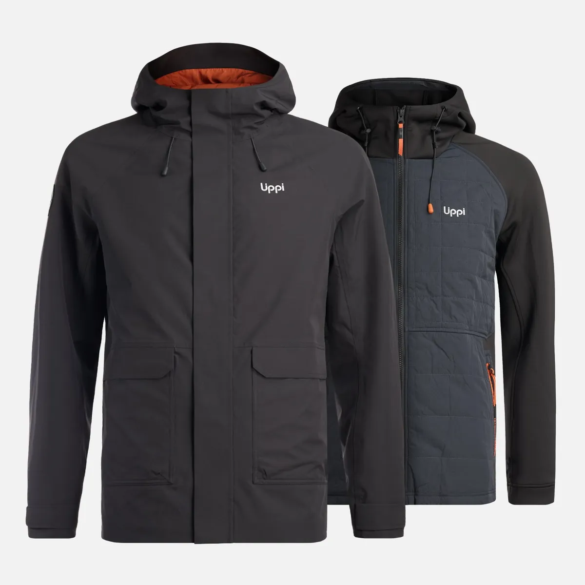 LIPPI - Chaqueta Hombre All In Fusion 3 Jacket Negro Lippi
