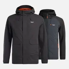 LIPPI - Chaqueta Hombre All In Fusion 3 Jacket Negro
