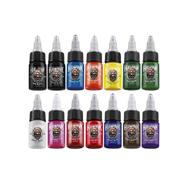 GENERICO - Tinte Para Tatuajes 15 ml Bright Orange Hawink