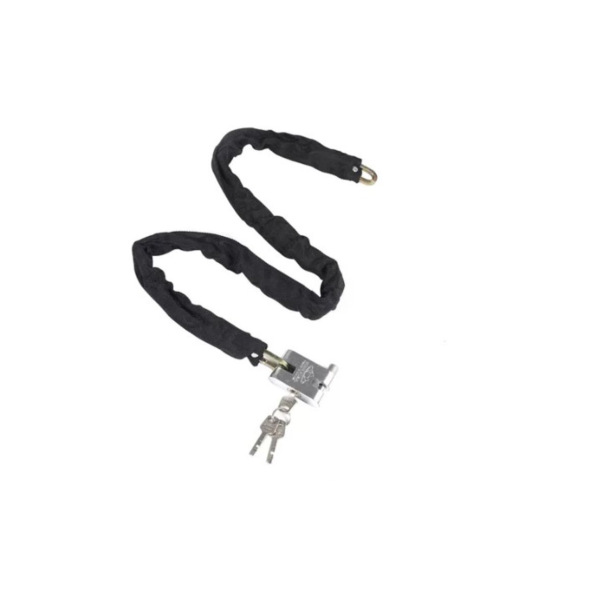 GENERICO - Candado Cadena Para Motos Bicicleta 100cm Con 3 Llaves