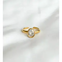 EL BAZAR DE ELLA - Anillos baño de oro 18 quilates 3 colores disponibles