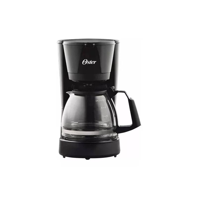 OSTER - Cafetera Oster De 5 Tazas Con Filtro Permanente Bvstdc05 Color Negro