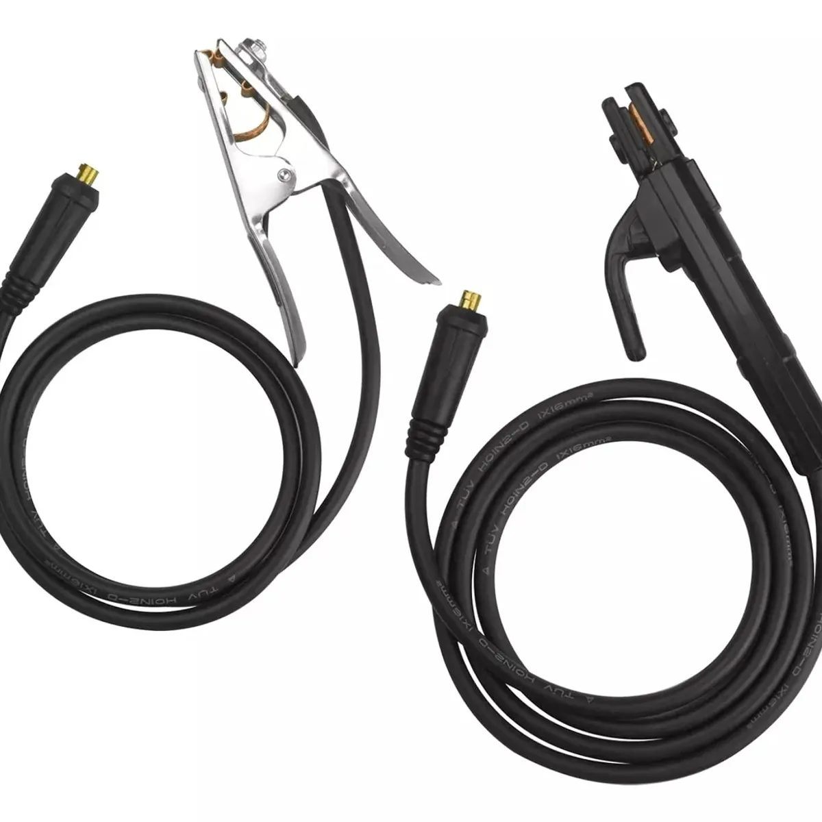 KUANGYE - Kit Cables Para Inversor Soldador Porta Electrodo Y Tierra