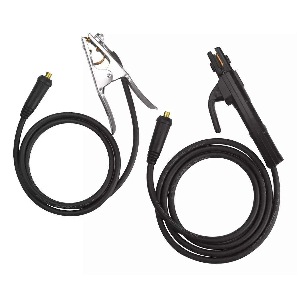 KUANGYE - Kit Cables Para Inversor Soldador Porta Electrodo Y Tierra