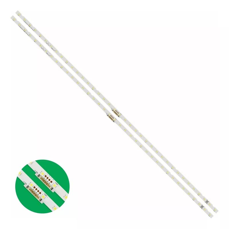 KUANGYE - Kit Tiras Led Compatible Con Samsung 50 Nu7100 Nu7300 Nu7090