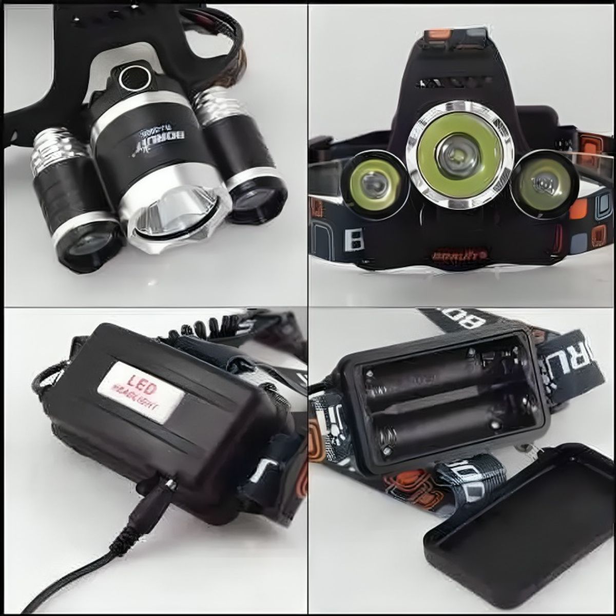 OEM - Linterna Frontal 800 Lumenes Led Minero