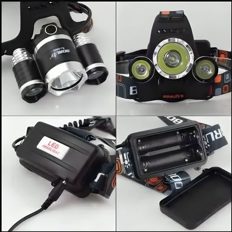 OEM - Linterna Frontal 800 Lumenes Led Minero