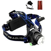 Linterna Frontal Led Cabeza Recargable 1600 Lúmenes