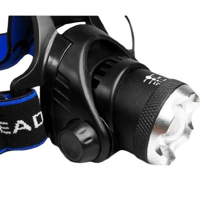 Imagen 2 del producto Linterna Frontal Led Cabeza Recargable 1600 Lúmenes