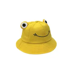 GENERICO - Sombrero Gorro Pescador Diseño Animado Rana Para Niño Niña