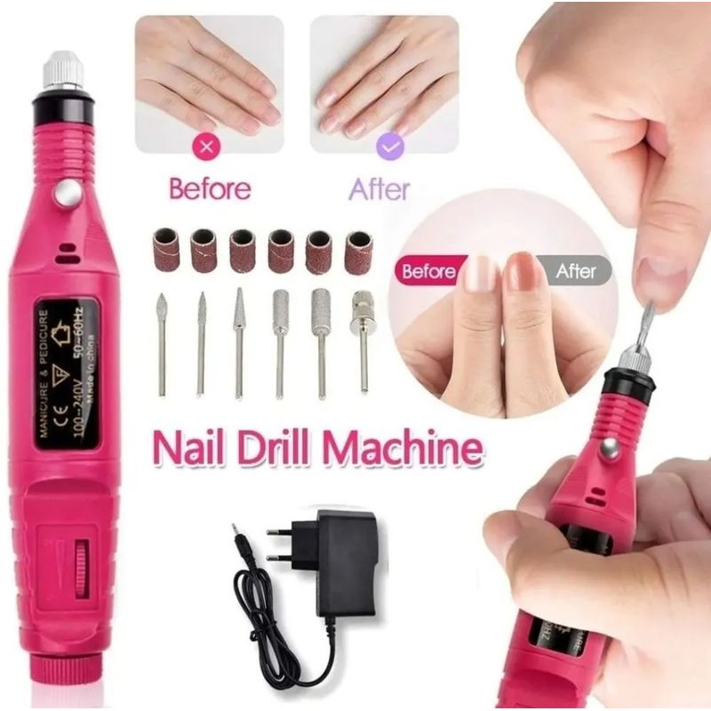 MAX BELLE - Torno Profesional Para Uñas Incluye Brocas