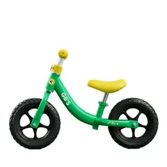 GOLDEN BABY'S - Bicicleta Equilibrio Niños de Aro 12 Verde