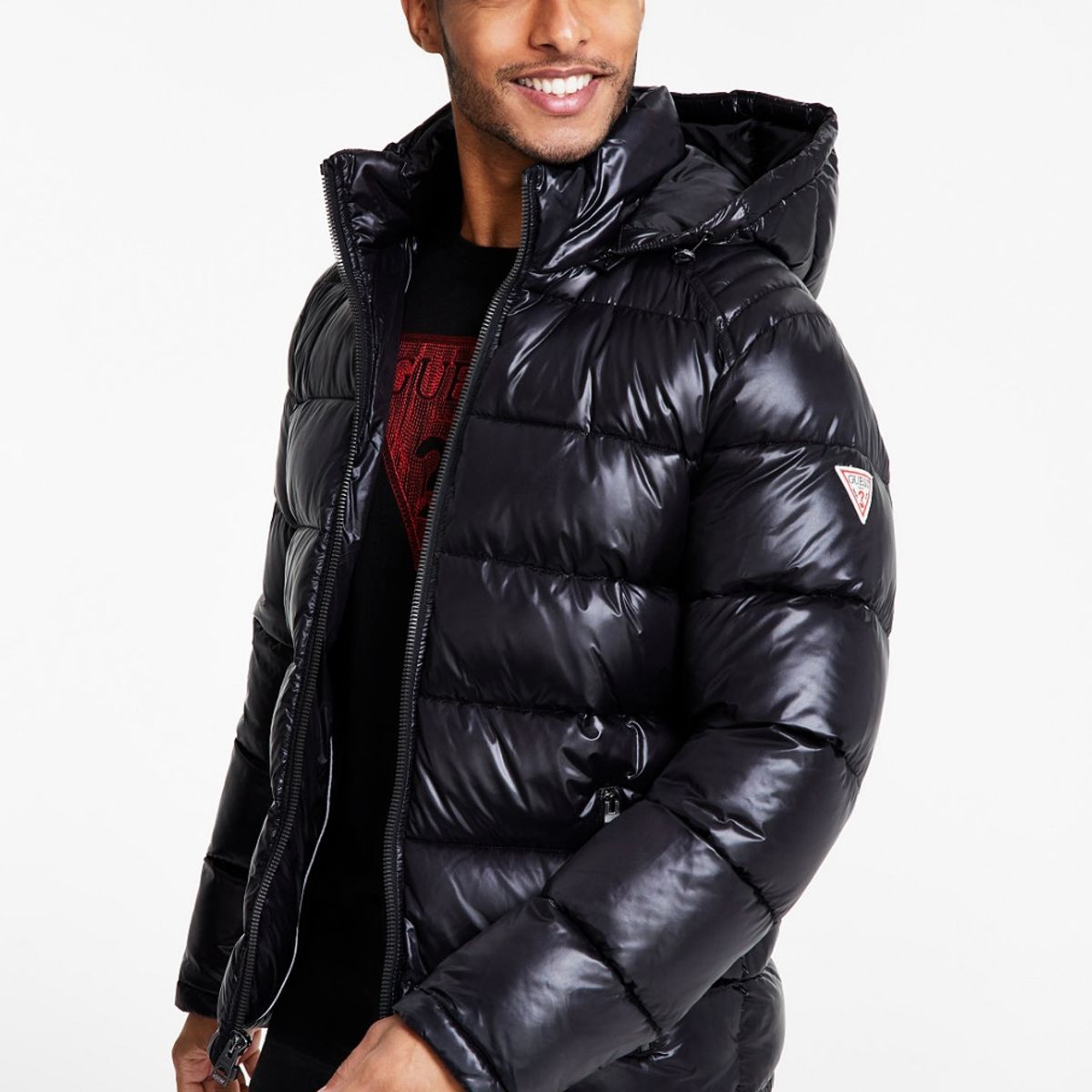 GUESS - Chaqueta Guess Negra