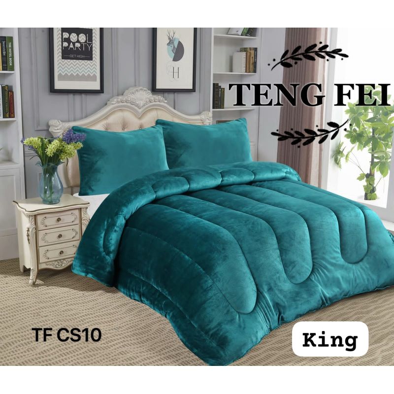 GENERICO - Cobertor  invierno plush  polar con chiporro king