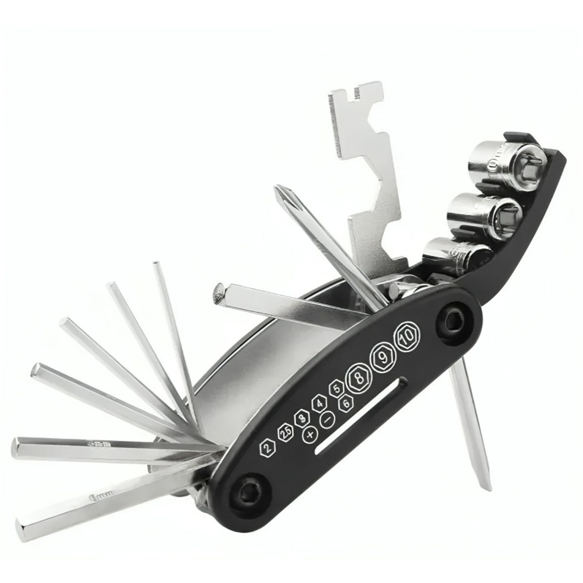 OEM - Multiherramienta Ciclismo 15 En 1 Llaves Allen