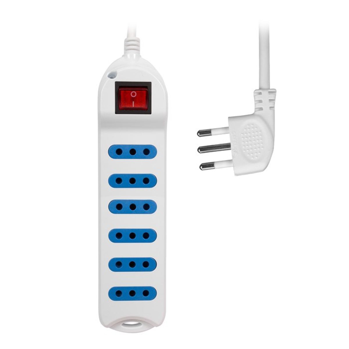 PHILCO - Alargador Eléctrico Philco XT30 3 Mts 6 Pos Blanco