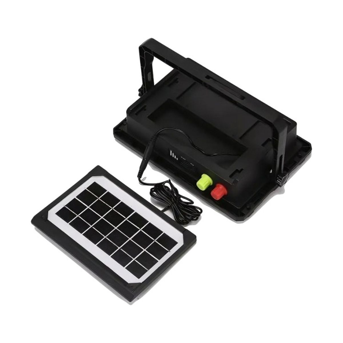 OEM - Proyector Reflector Led Con Panel Solar Desmontable 300w