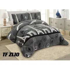 GENERICO - Cobertor invierno plush polar con chiporro 2plazas estampado