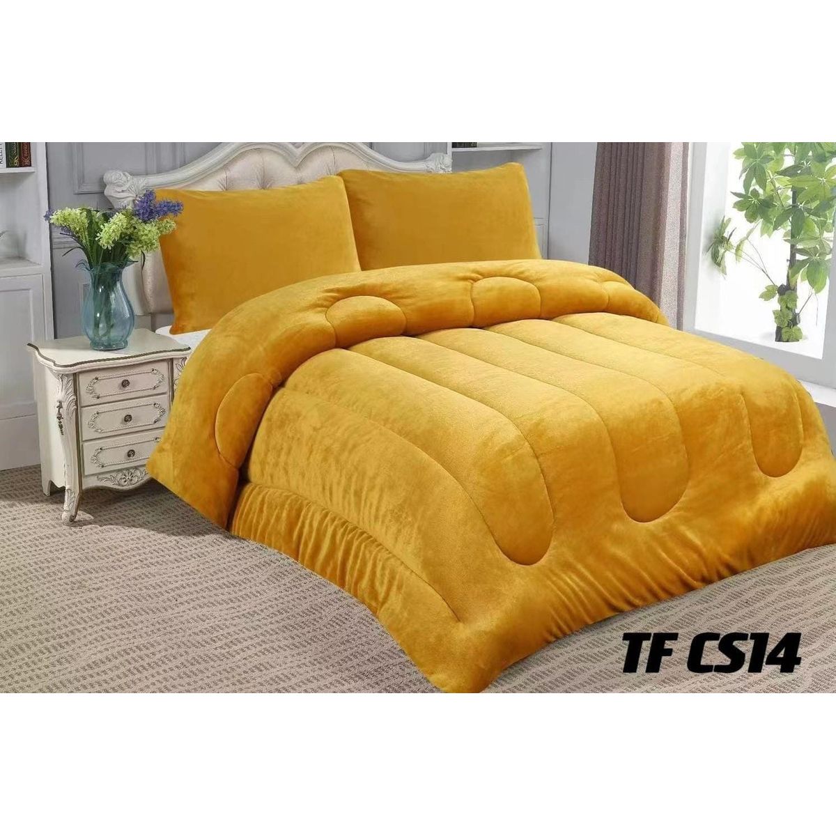 GENERICO - Cobertor  invierno plush  polar con chiporro 2plazas estampado