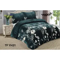 GENERICO - Cobertor invierno plush polar con chiporro 2plazas estampado