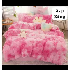 GENERICO - Cobertor invierno peludo con chiporro 2 plazas