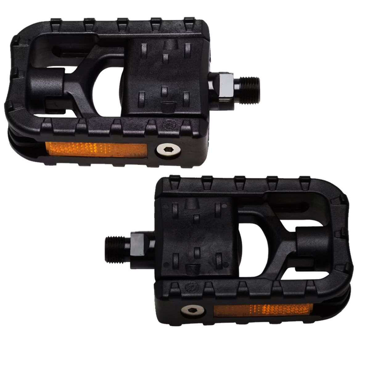 GENERICO - Pedales de Bicicleta Plásticos Plegable 12 Eje Americano