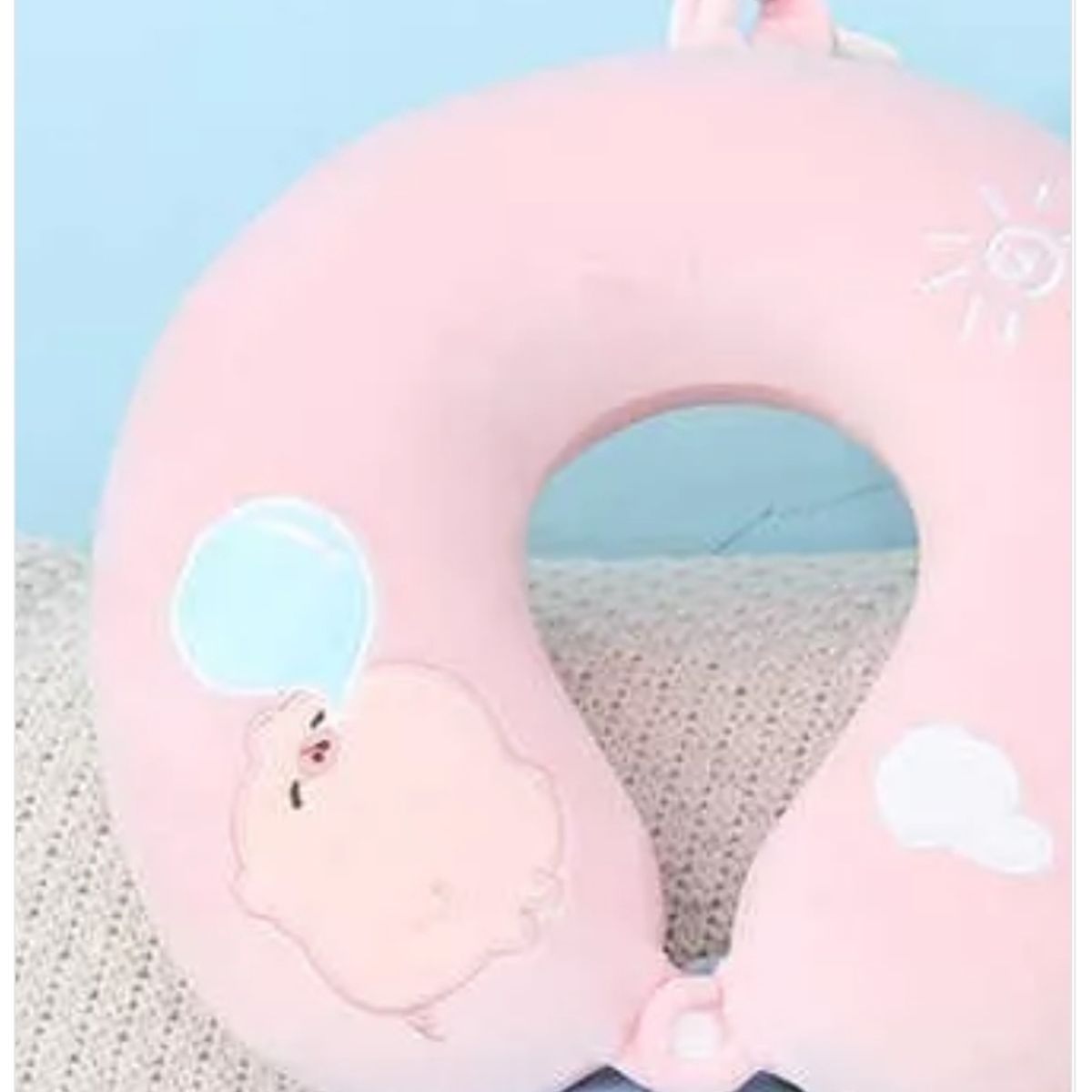 GENERICO - Almohada Cojín Cuello Cervical Viaje Auto Hogar Avión-ilahui