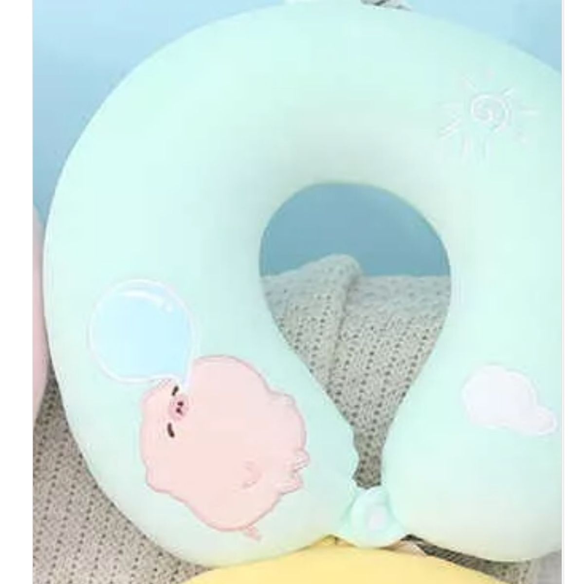 GENERICO - Almohada Cojín Cuello Cervical Viaje Auto Hogar Avión-ilahui