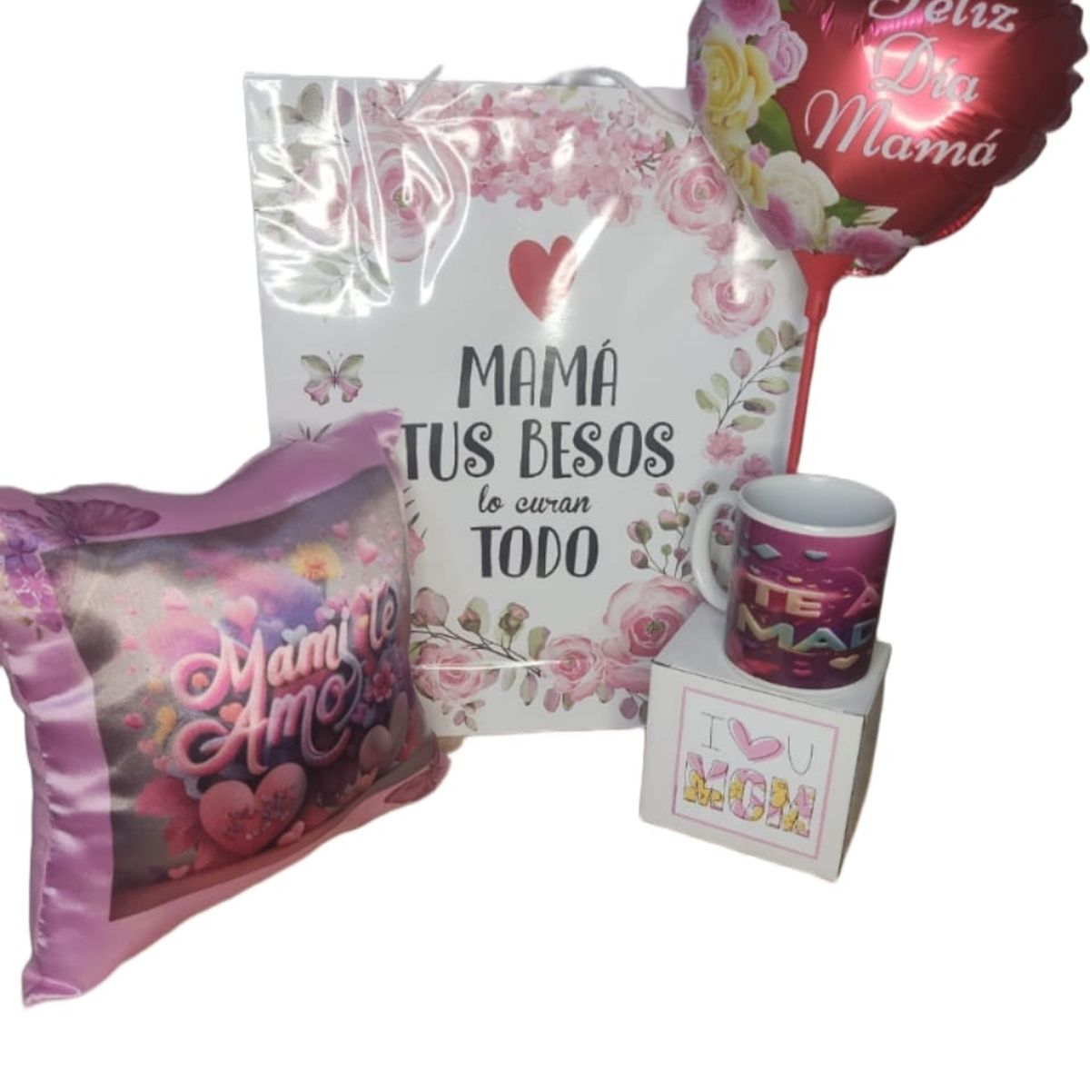 GENERICO - Cojin Rosa Dia De la Madre Regalo