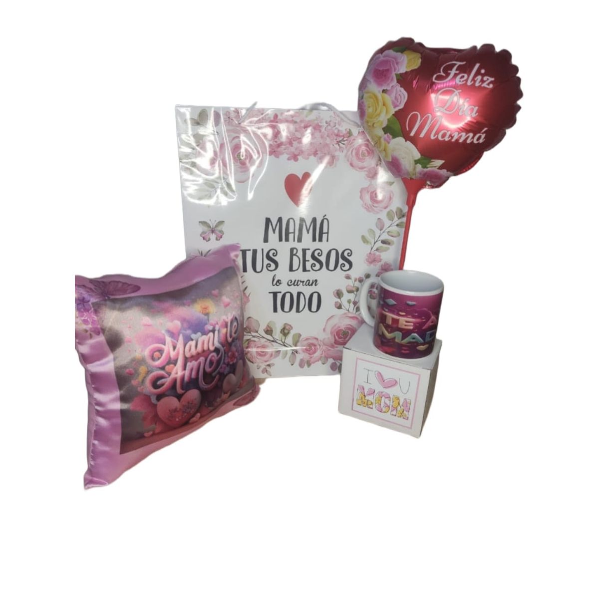 GENERICO - Cojin Rosa Dia De la Madre Regalo