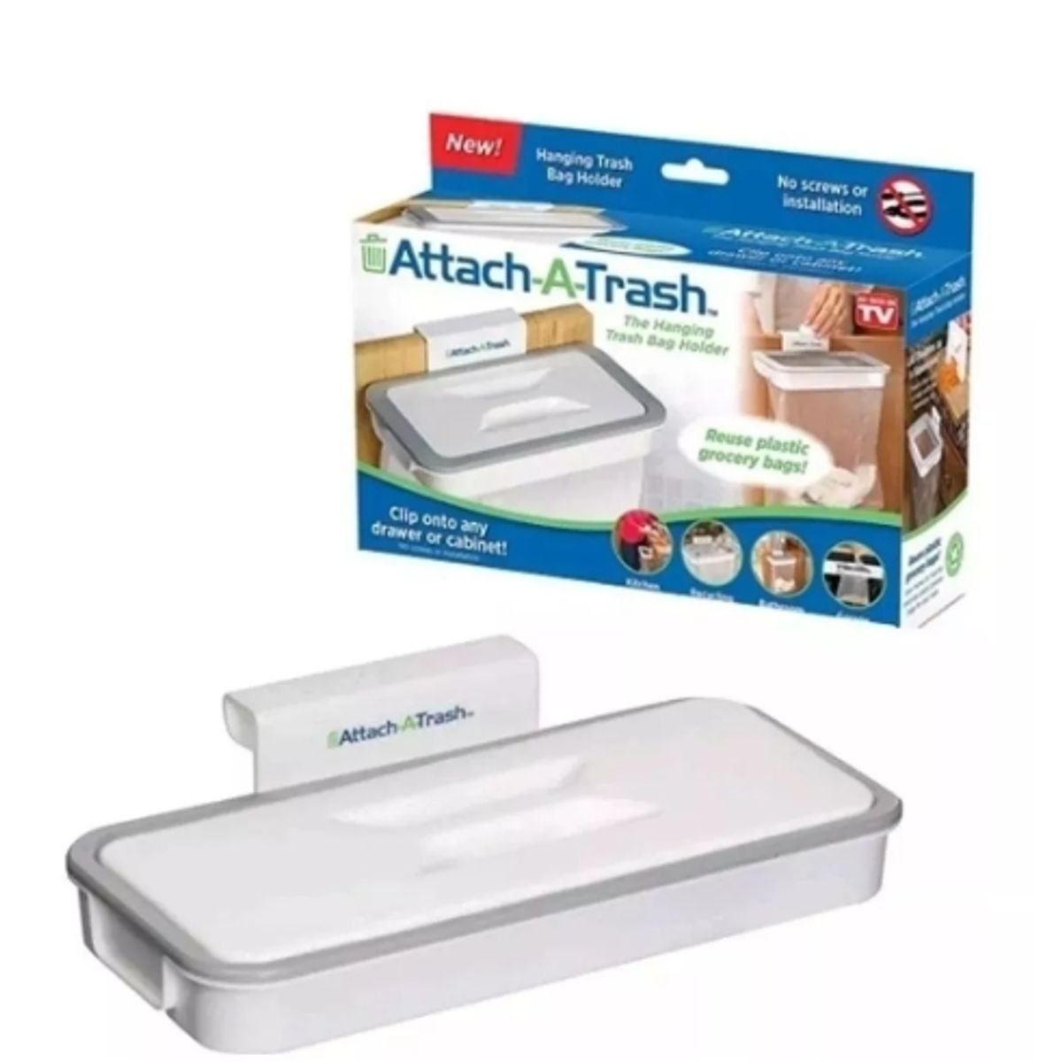 GENERICO - Basurero Para Puerta Cocina Mueble Organizador Portátil