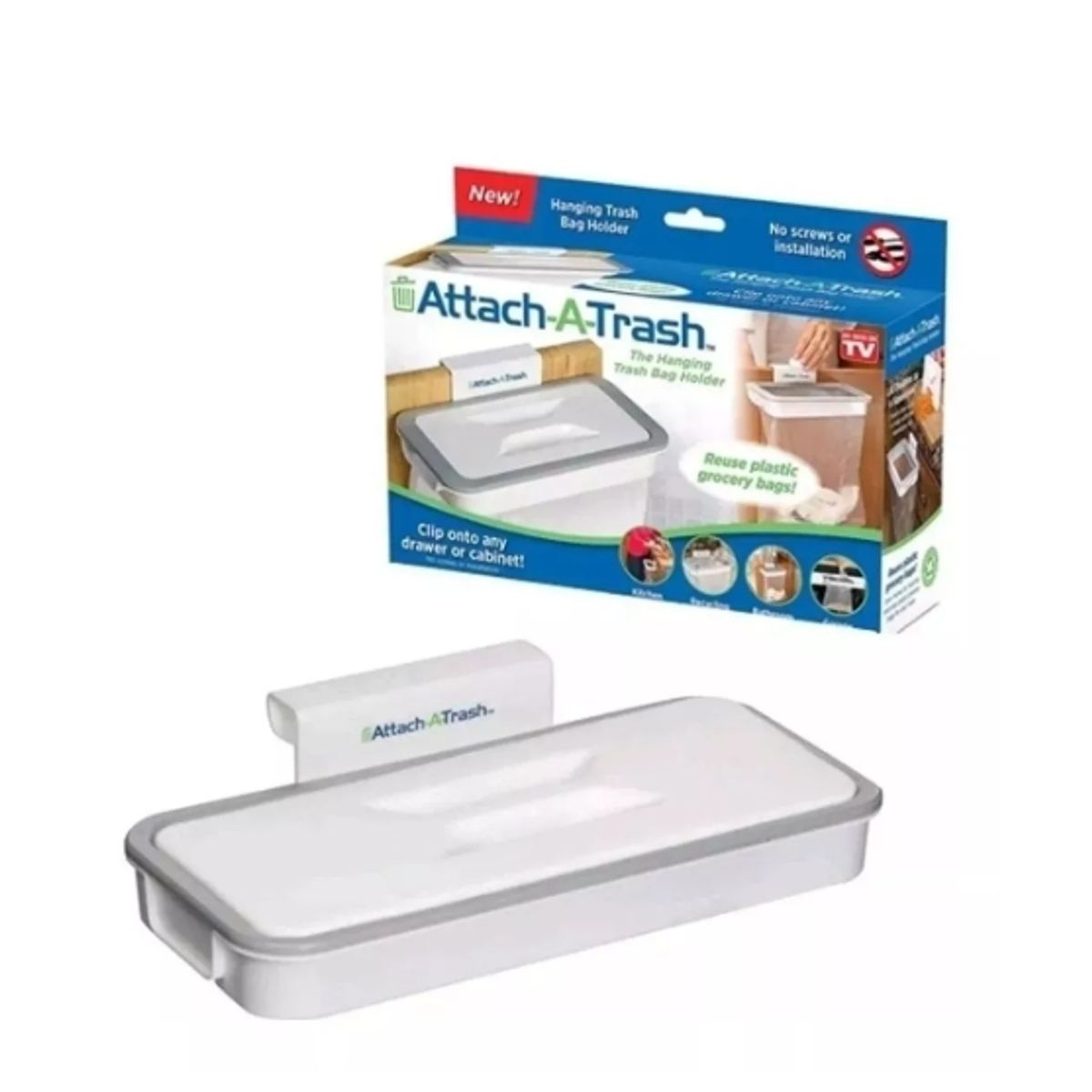 GENERICO - Basurero Para Puerta Cocina Mueble Organizador Portátil