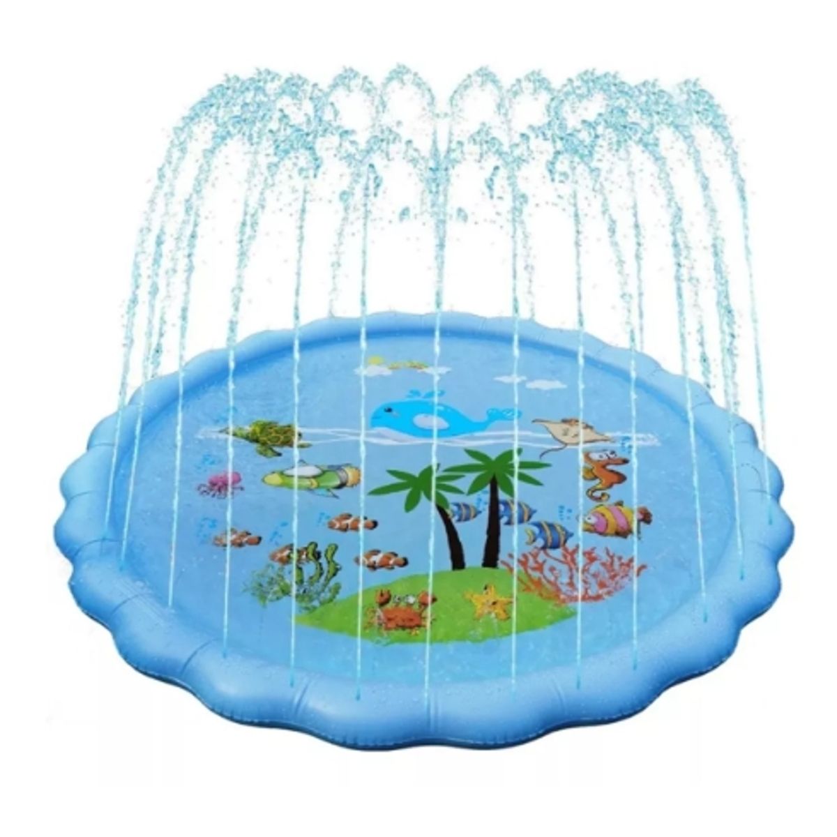 GENERICO - Alfombra De Agua Piscina Lanza Agua Niños