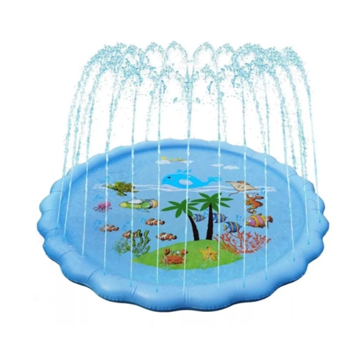 GENERICO - Alfombra De Agua Piscina Lanza Agua Niños